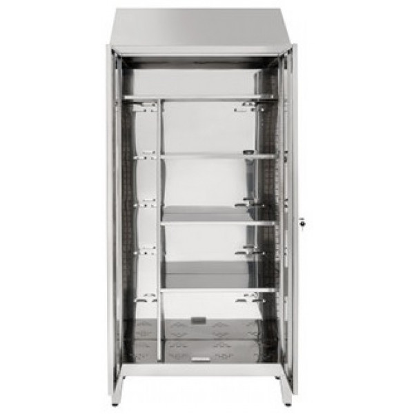 Armadio Portascope in acciaio inox 304 IXP n.2 ante a battente profondità anta cm 50 Modello S5069602