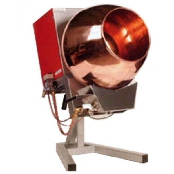 Impastatrice pralinatrice SG Modello 300IPB Capacità carico 3 Kg Riscaldamento mediante bruciatore a GAS