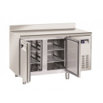 Tavolo Refrigerato per Gastronomia Con Alzatina Modello QR2200 Ventilato Porte autochiudenti
