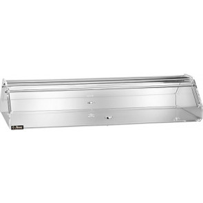 Espositore/Vetrina neutra da banco porta Croissants e Dolci Modello VBE85 Ante apribili su 2 lati