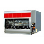 Girarrosto a Gas planetario ENG Modello BETA108P Capacità N. 108 Polli N. 12+6 aste da cm 91