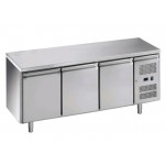 Tavolo Refrigerato 3 porte In acciaio inox AISI 210 ForCold  GN1/1 (cm 53 x 32,5) ventilato Modello G-GN3100TN-FC