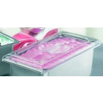 Coperchio in plexiglass per bacinelle da gelateria Dimensioni mm. L 265 x P 160 Modello GECPX2616