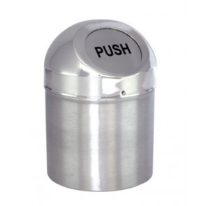 Cestino rifiuti in inox da tavolo Modello 6500