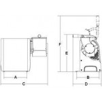 Grattugia Elettrica Modello GF DAKOTA Dimensione bocca mm 140x80