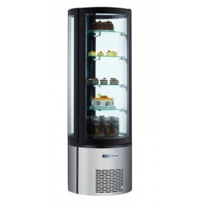Espositore refrigerato per pasticceria Modello AK400ETR N. ripiani 4 x Ø530mm