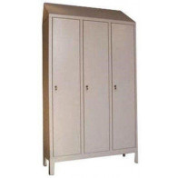 Armadio Spogliatoio in acciaio inox 430 IXP N.3 POSTI Numero 3 ante a battente Profondità ante cm 50 Modello S5069400430