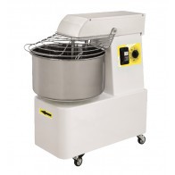 Impastatrice a spirale testa fissa PF Trifase Modello ELAS40Trif Peso impasto Kg. 35 Potenza motore Kw 1.1