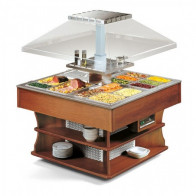 Isola Buffett espositore caldo bagnomaria Modello OASI 8 M BM Potenza W 4950