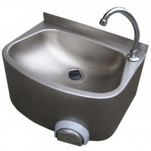 Lavamani Csa con frontale arrotondato e comando a ginocchio Modello LCG-A