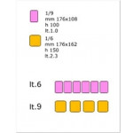 Espositore vetrina refrigerata da tavolo TCN Capacità 6 X GN1/9 o 4 X GN1/6 Potenza kW 0,07 Modello NANO