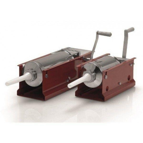 Insaccatrice manuale Modello L3ECO Struttura in acciaio inossidabile Capacità Lt 3 Cilindro: Ø 140x210 mm