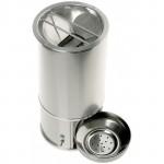 Rompighiaccio GM Produzione 100 kg/ora Vaschetta raccogli ghiaccio Giri 120 rpm Modello RP1