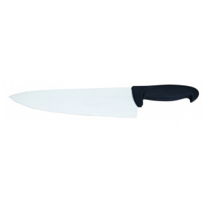 Coltello da cucina Lama in acciaio inossidabile temperato AISI 420 Manico in gomma antiscivolo Lavabile in lavastoviglie Lama Cm 30 Modello CL1234