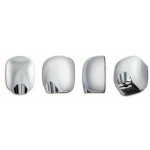 Asciugamani elettrico alte prestazioni in ABS bianco LAMA con resistenza a Fotocellula MDL Modello 704325