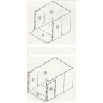 Cella Frigorifera Modulare Modello JS/P/7/114X114X214 Spessore Pannello 7 cm Con pavimento Motore escluso