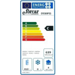 Armadio Frigo Refrigerato Statico Eco Modello ER500PSS Per pasticceria Struttura esterna in acciaio inox