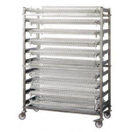 Girarrosto a Legna Planetario ENG Modello TORRE126P Capacità N. 126 Polli Dischi planetari inox n. 12+ 6 aste cm 111,5 Sistema doppi motori grill plus Scarico fumi regolabile