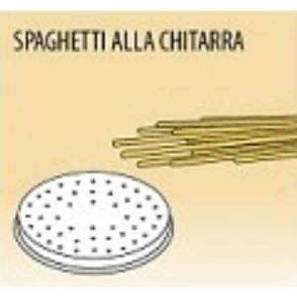 Trafila spaghetti alla chitarra 2x2mm per macchina della pasta MPF 2,5 e PF25E