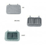 Piastra per Waffel TP Base singola per piastre intercambiabili Potenza 2200W Modello W-SYSTEM 1