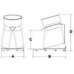 Spremiagrumi elettrico Modello MERCURIO Giri min. r.p.m. 320