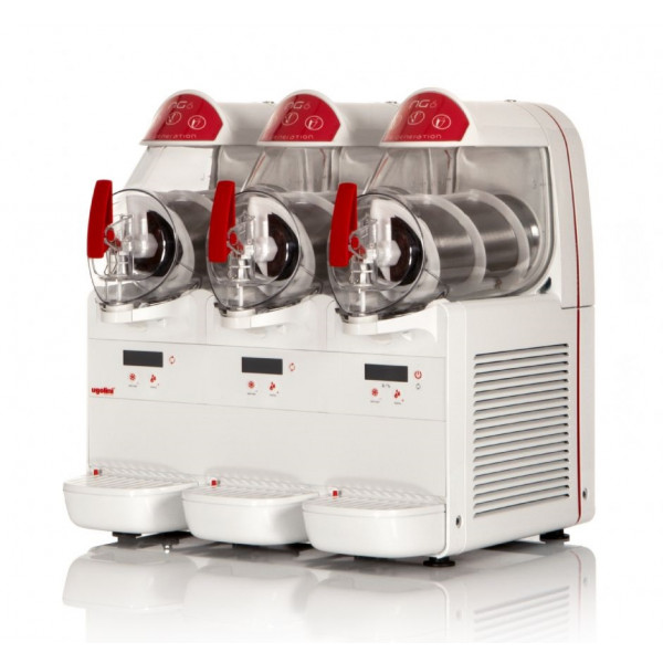 Granitore Modello NG6-3Electronic per sorbetti, granite, creme fredde e cocktails