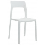 Sedia da esterno impilabile TESR Struttura in polipropilene Modello 998-SH15