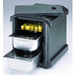 Contenitore isotermico in polipropilene per bacinelle Gastronorm Gn 1/1 Densità gl. 45 Modello KRB400