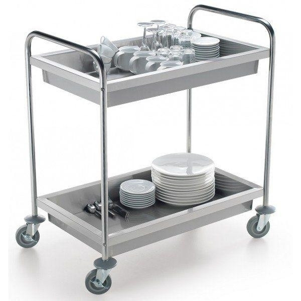 Carrello di servizio SR 2 vasche Modello TROL 2D