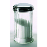 Spargizucchero in vetro e acciaio inox Dimensioni ø mm. 75x35h Modello SZ10