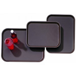 Vassoio rettangolare in polipropilene con superficie antiscivolo Modello VPAR