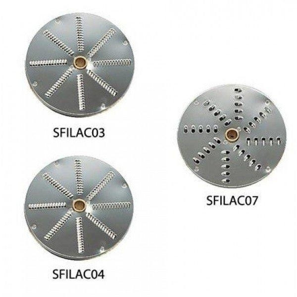 Dischi per sfilacciare Adatti per tagli a Julienne per Tagliaverdura Modello TITANIUM