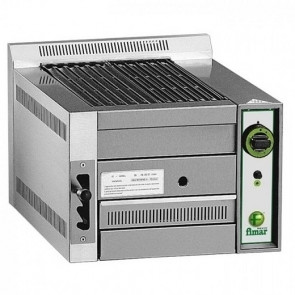 Griglia a Pietra lavica Modello B50 Predisposta per metano