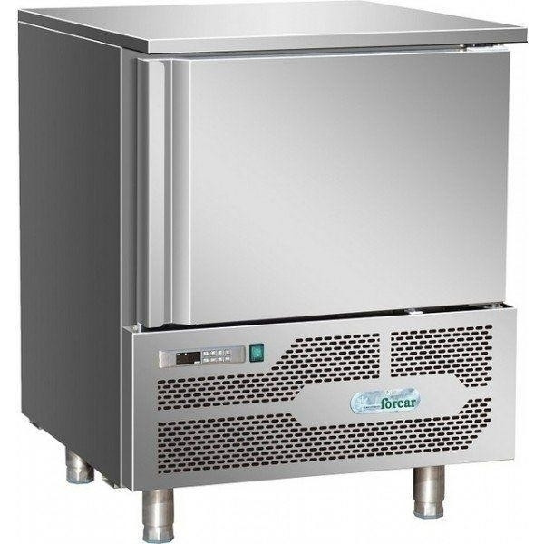 Abbattitore surgelatore Modello G-AB1805 struttura monoblocco in acciaio inox 18/10