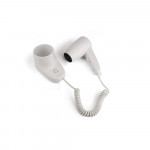 Asciugacapelli\Phon supporto da parete 1200W, 2 velocità  Regolatore di potenza e flusso dell'aria Modello HD21