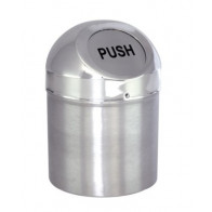 Cestino rifiuti in inox da tavolo Modello 6500