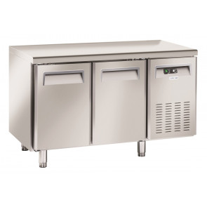 Tavolo Freezer in acciaio inox Modello SF2100 Refrigerazione ventilata 2 Porte autochiudenti