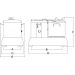CUTTER Modello C-Tronic 9 VT Variatronic Potenza watt 350+350