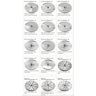 Dischi tagliaverdure per taglio a Cubetti adatti per modelli FNT