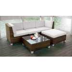 Tavolino esterno TESR Struttura in alluminio, rivestimento in filo di polietilene Modello 575-CS0109T