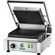 Piastra Elettrica In ghisa Modello PE25RN Piastra Rigata Potenza 1700 Watt