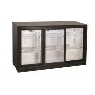 Frigorifero Retro banco refrigerato Modello BBC386S N.3 Porte scorrevoli
