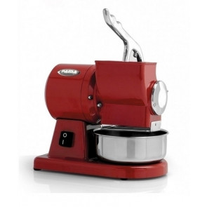 Grattugia Modello GMR in alluminio pressofuso lucidato Produzione oraria grattugia: 30 Kg Bocca grattugia: 110x65 mm