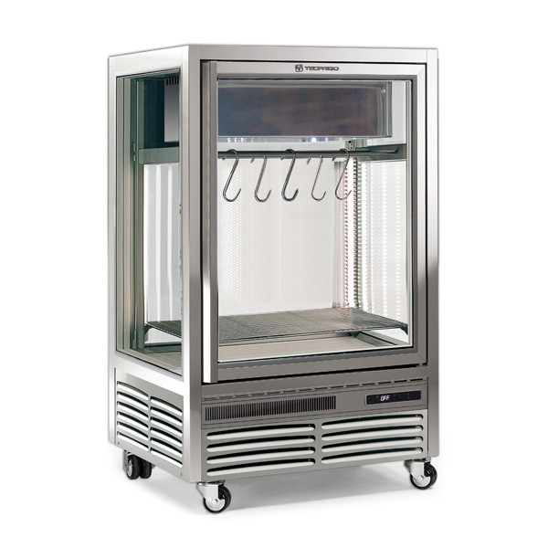 Vetrina\Espositore Refrigerata per Carne Modello MEAT276 Griglie In Acciaio Inox