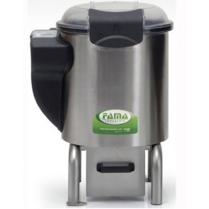 Pelapatate Modello FP107 Da banco con cassetto e filtro incluso Alimentazione Trifase Capacità Carico 5 Kg Produzione oraria Kg 150