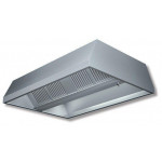 Cappa centrale in Acciaio Inox Aisi 430 satinata scotch-brite RP Modello DSC15/22