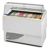 Vetrina Refrigerata per Gelato Modello CARISMA 7+7 Capacità 7+7 Vaschette