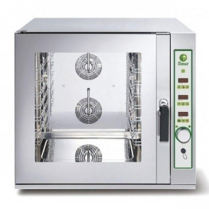 Forno misto convezione/vapore diretto digitale Modello TOP6D Ventilatore contrifugo con autoreverse Capacit&agrave; camera cottura 6x600x400 GN1/1