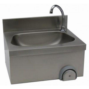 Lavamani inox Csa con comando a ginocchio Modello LCG-54