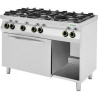 Cucina a gas Metano Modello CC76GFEV 6 fuochi con forno elettrico GN1/1